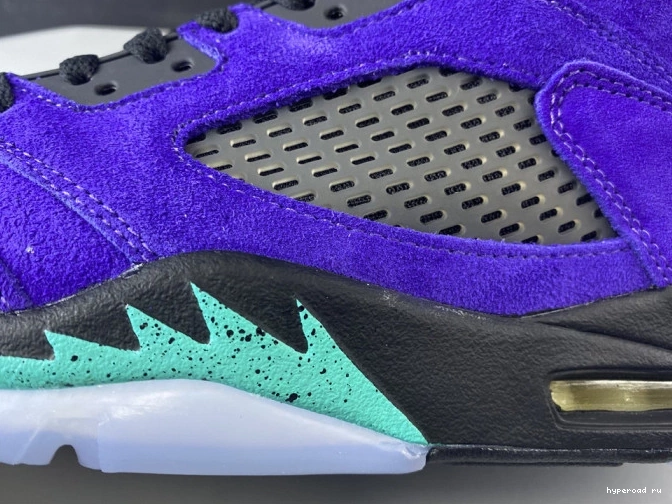 136027-500 Retro 5 Air Jordan Grape Alternate 1213